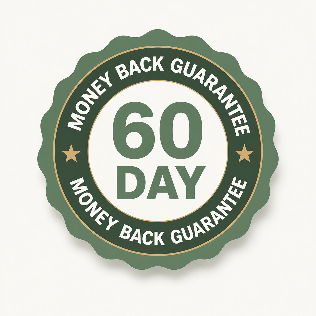 money-back guarantee seal