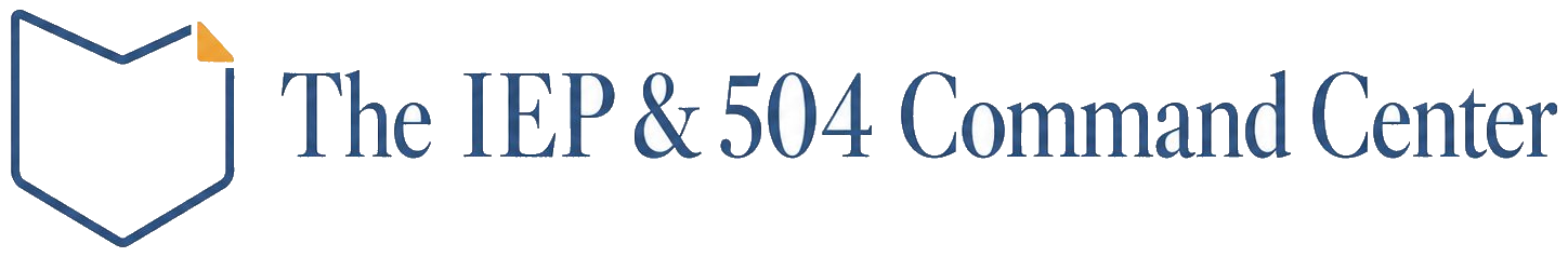 The IEP & 504 Command Center