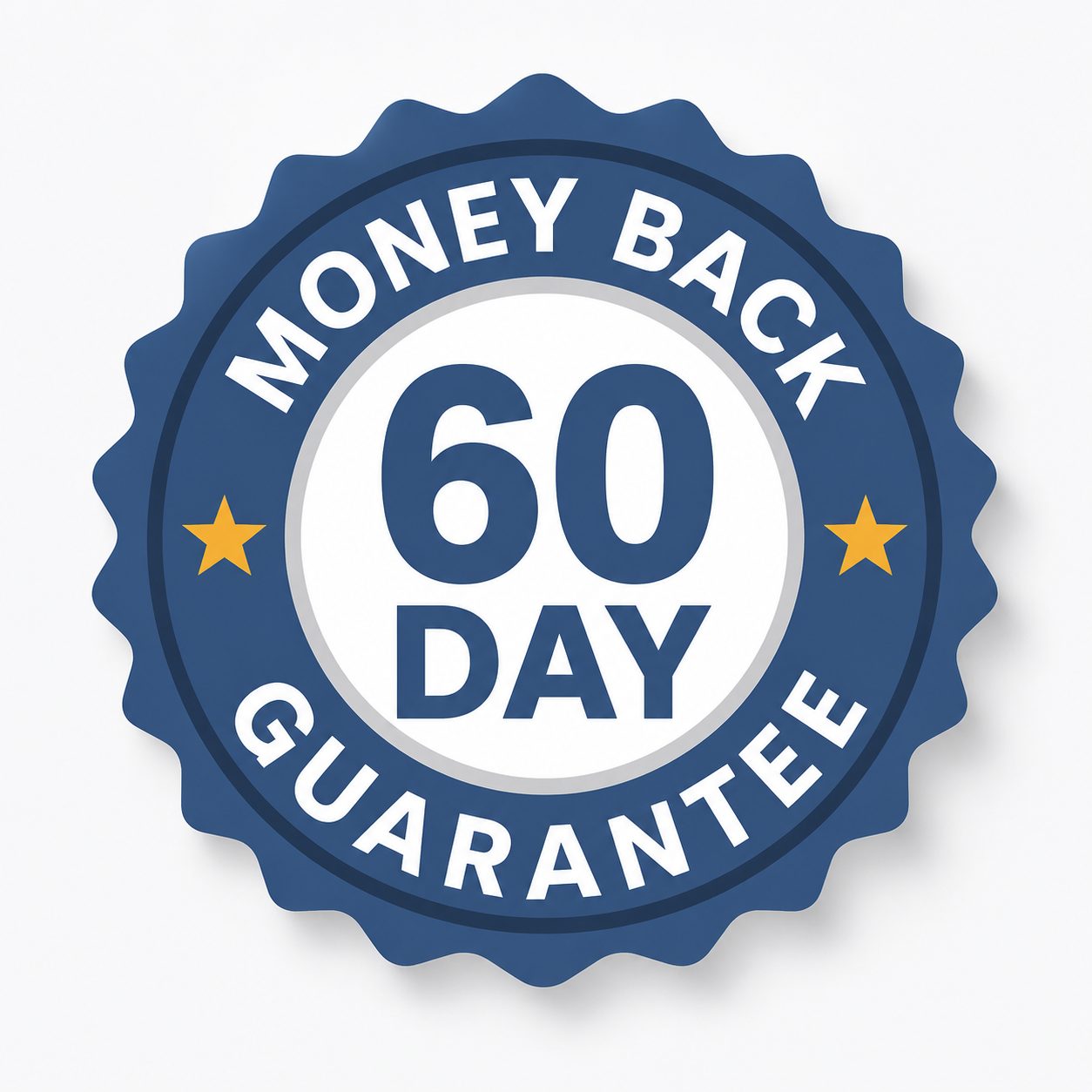 money-back guarantee seal