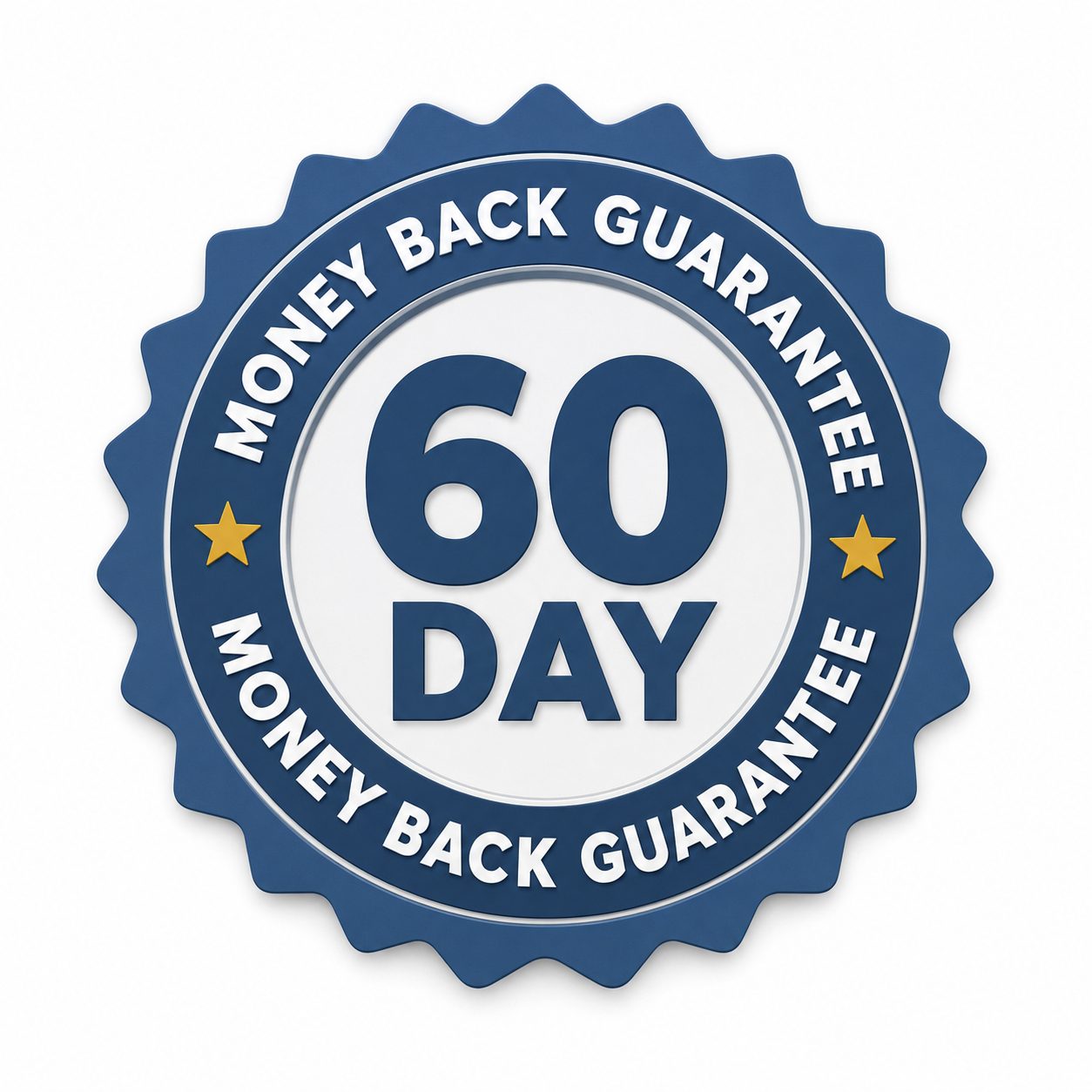 money-back guarantee seal